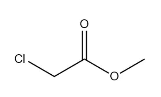 氯乙酸甲酯结构式